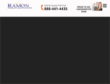Tablet Screenshot of freightinsurancedirect.com
